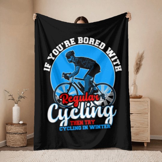 If You're Bored With Regular Cycling Throw Blankets