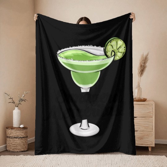 Ermagerd Margarita Throw Blankets