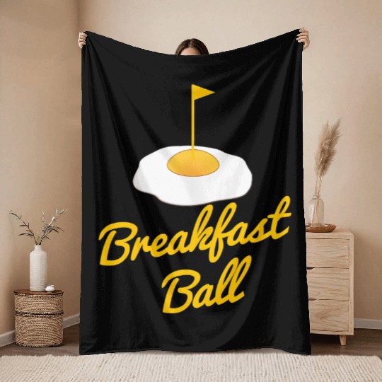 Breakfast Ball Classic Midwestern Golf Throw Blankets