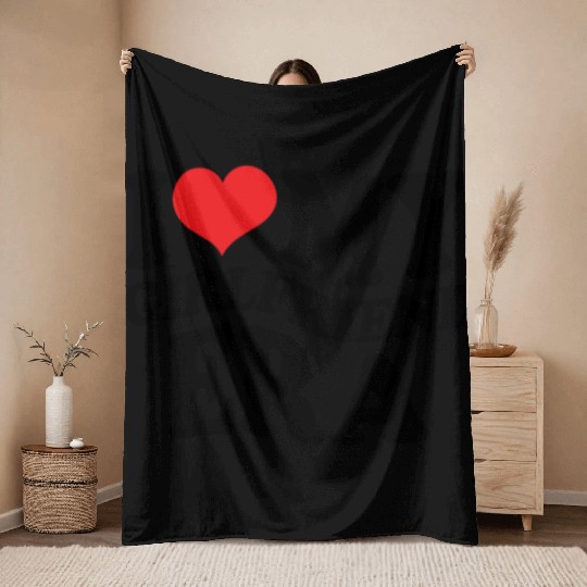 I Love My Girlfriend Era Throw Blankets