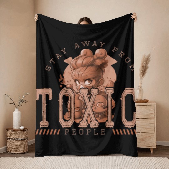 toxic Throw Blankets