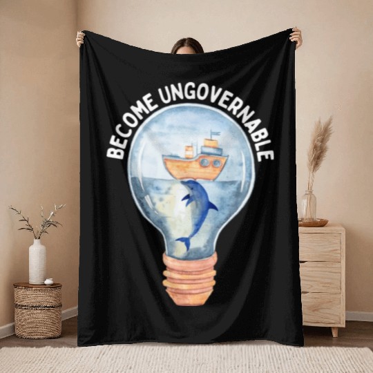 Become Ungovernable Cute Anarchist Save The Throw Blankets