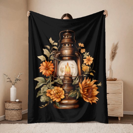 Wild Flowers Throw Blankets Design - Funny gift