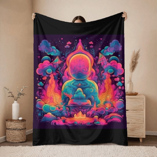 Soulful Spectrum Throw Blankets