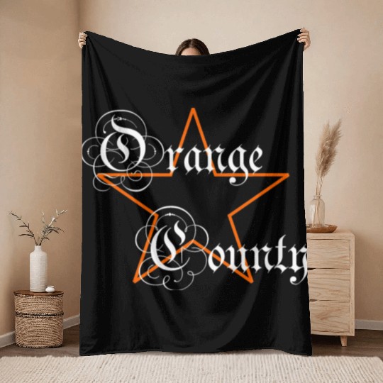 The Orange County California Collection Throw Blankets