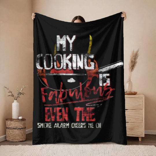 My Cooking Throw Blankets