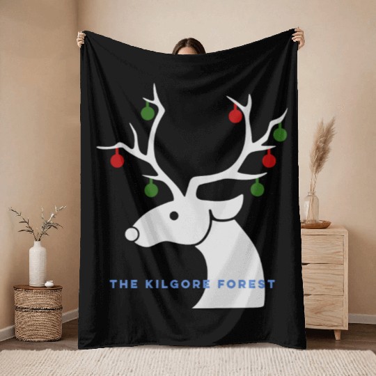 Reindeer Throw Blankets