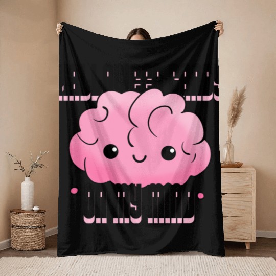 Halloween Candy Throw Blankets