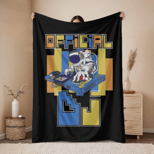 Official DJ Throw Blankets