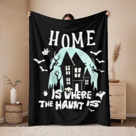 Haunted House: Home is Where the Haunt Is 2 Throw Blankets
