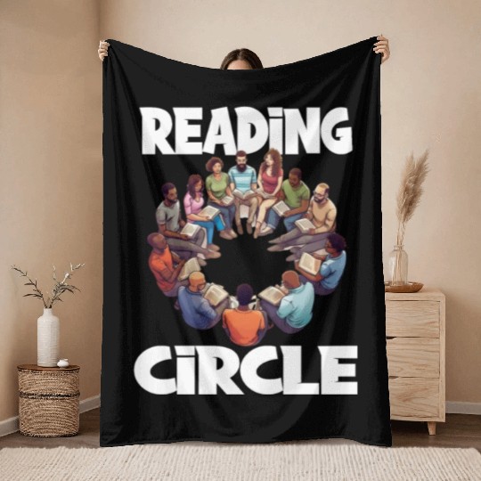 Reading Literature Reading Circle Buck Criticism Throw Blankets