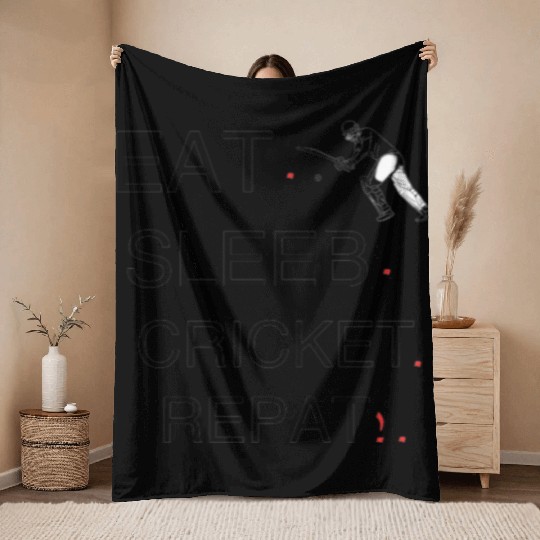 Cricket Throw Blankets