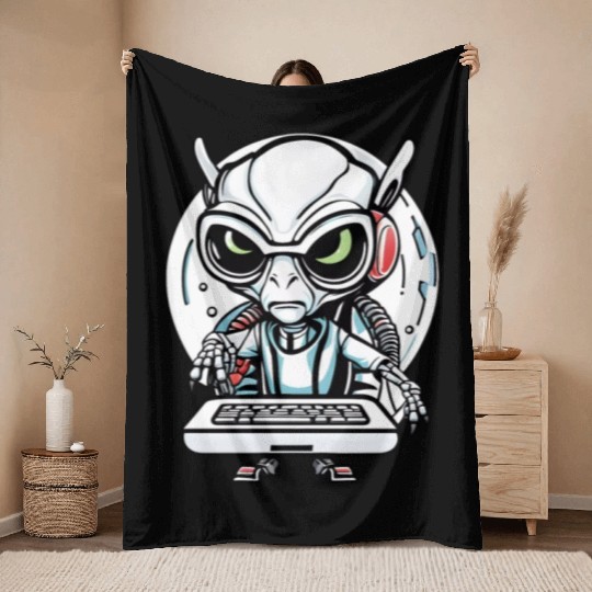 computer science Throw Blankets