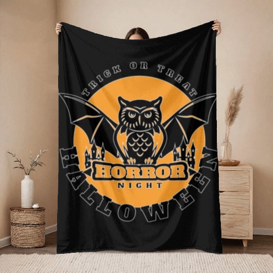 halloween Throw Blankets