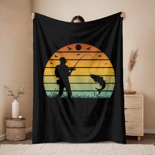 Don t Always go Fishing Oh What Yes I Do Throw Blankets