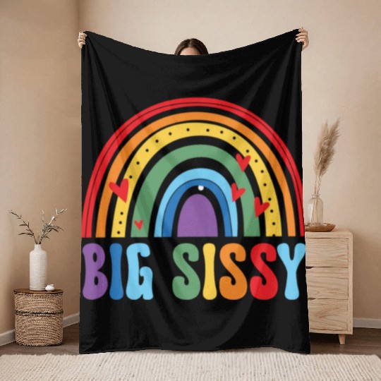 Big Sissy Throw Blankets