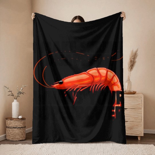 I Make Shrimp Disappear What's Your Superpower Throw Blankets