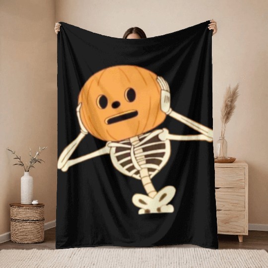 The Witching Hour Chronicles: A Halloween Adventur Throw Blankets