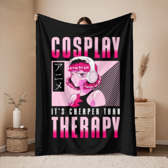 Anime Japan Friends Throw Blankets