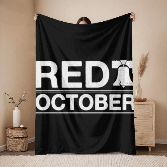 Philadelphia Red October Phillies Throw Blankets