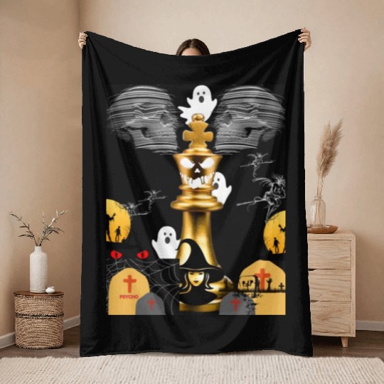 Paramount Fright Night Throw Blankets