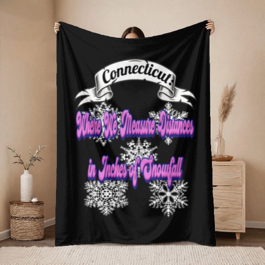 Connecticut Throw Blankets
