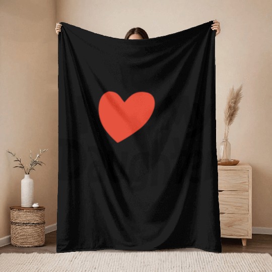 I love my daughter Throw Blankets