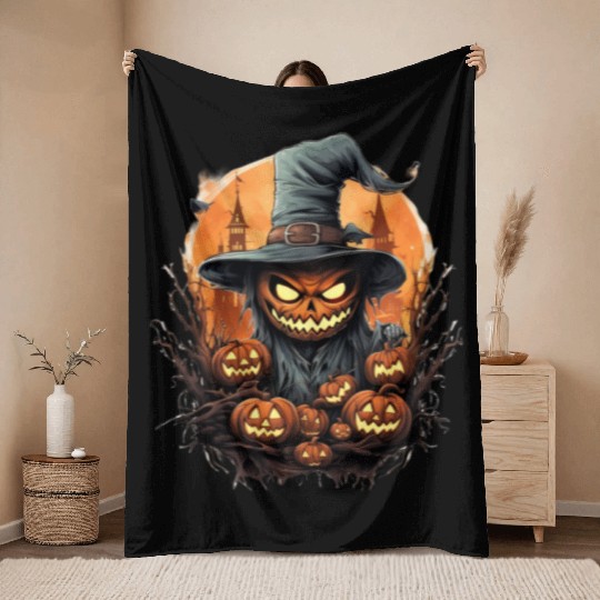 Halloween Throw Blankets