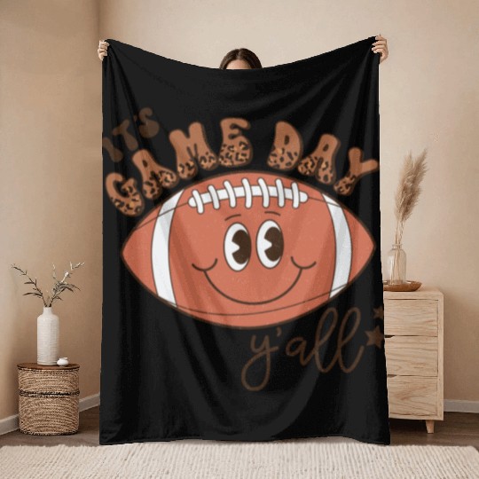 It s Game Day Y all Throw Blankets