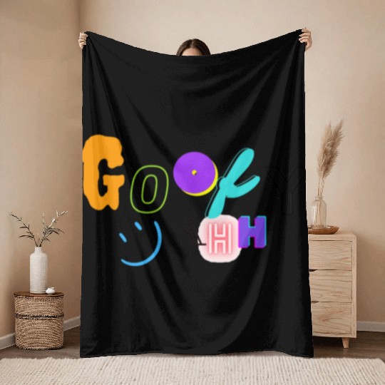 Funny Goofy Ahh Throw Blankets