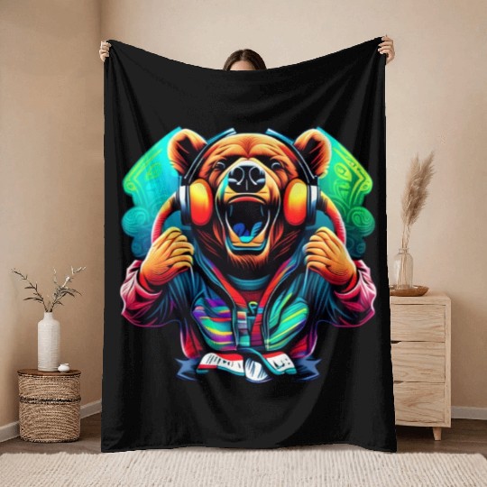 Teachers love Brains Throw Blankets