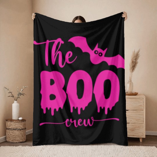 Boo Boo Crew Throw Blankets