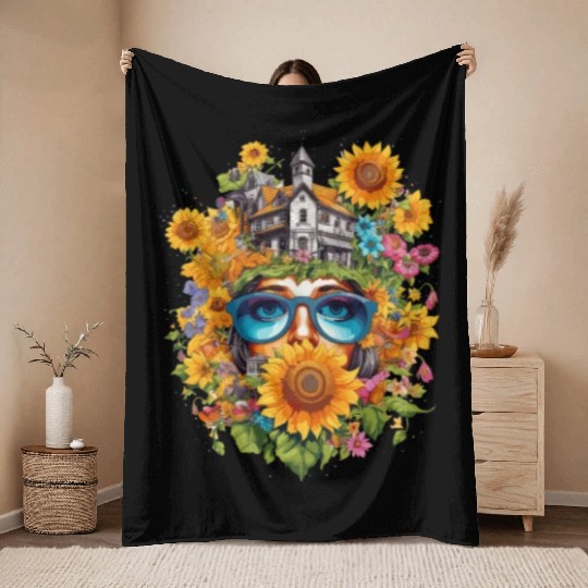 Gardener Garden Hobby-Gardener Gardening Gardener Throw Blankets