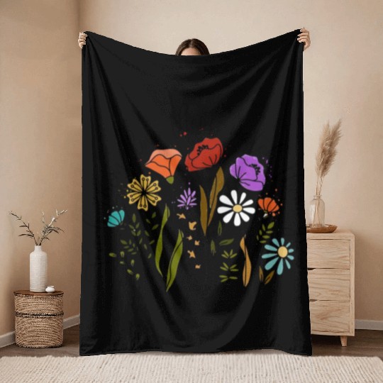 Kindergarten Teacher Throw Blankets