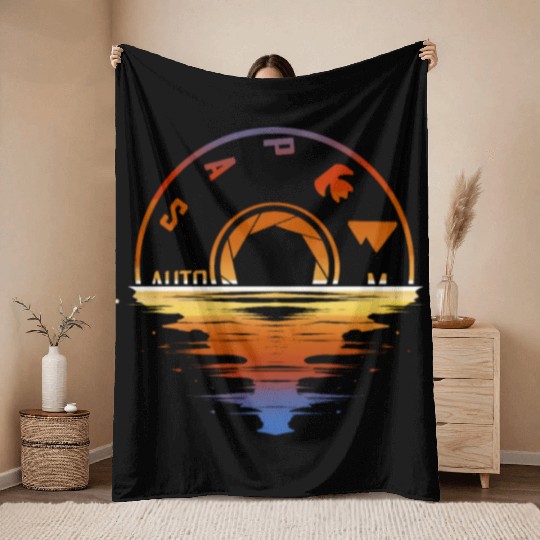 Camera Lens for Photographer Lover Photography Throw Blankets