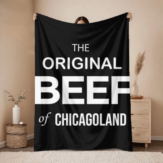 The Original Chicagoland Beef Company -The Bear TV Throw Blankets