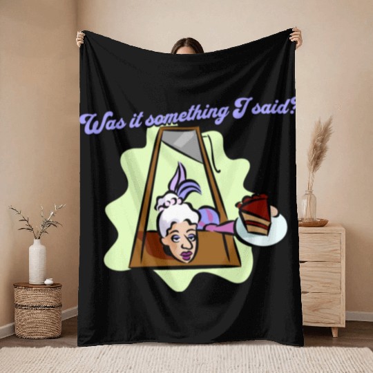 Marie Antoinette Bastille Day Cake Throw Blankets