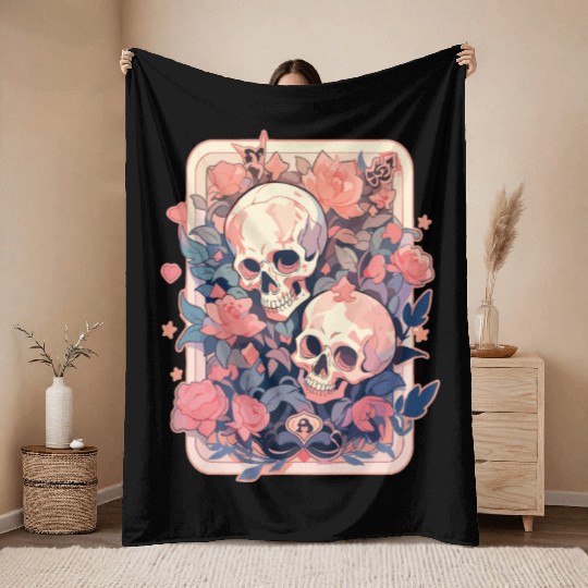 Poker Poker Player Casino Card Card Game Poker Throw Blankets