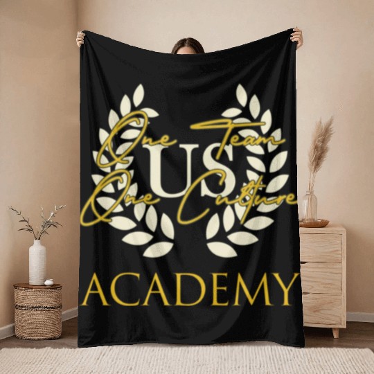 US Academy Throw Blankets