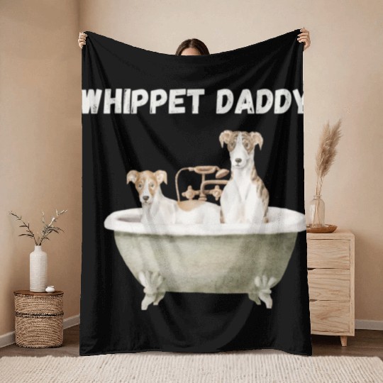 Whippet Club Whippet World Whippet Community Throw Blankets