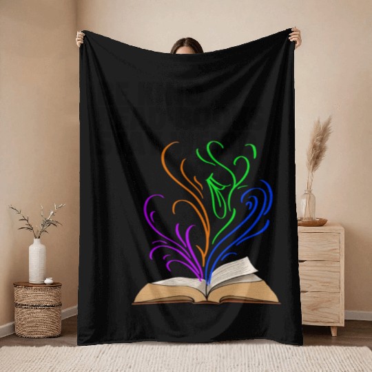 Be Kind Read Books Stay Weird Throw Blankets