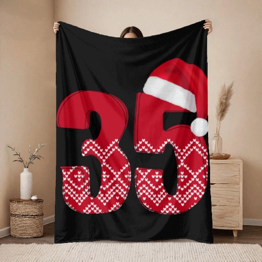 Celebrate 35 Wedding Anniversaries - Thirty Five Throw Blankets