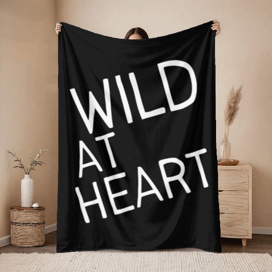 Wild At He Boho Throw Blankets