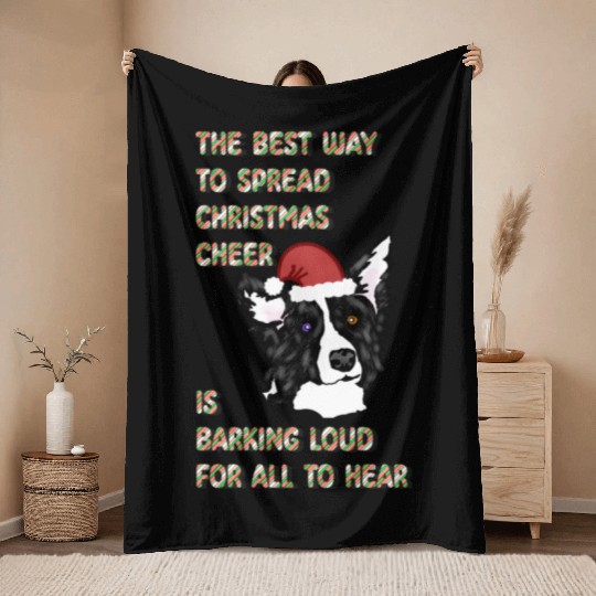 The Best Way To Spread Christmas Cheer…. Throw Blankets