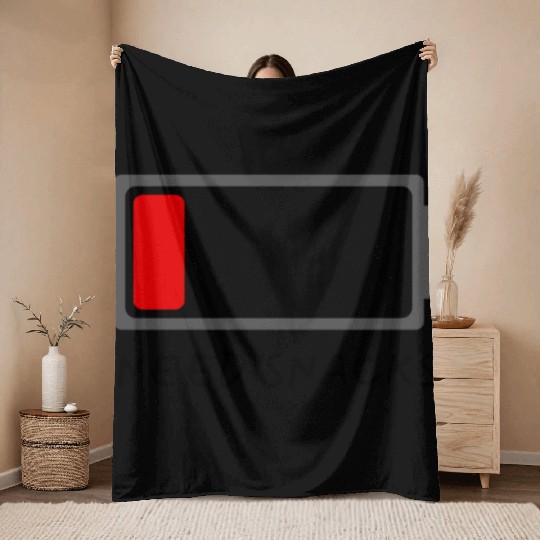 need snacks battery funny, sticker for laptops Throw Blankets