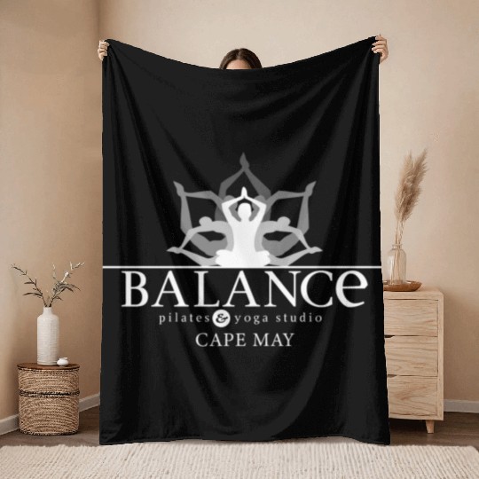 Balance Pilates and Yoga Studio | Cape May, NJ Throw Blankets