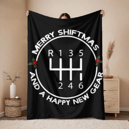Racing Mechanic Manual Christmas Car love Throw Blankets