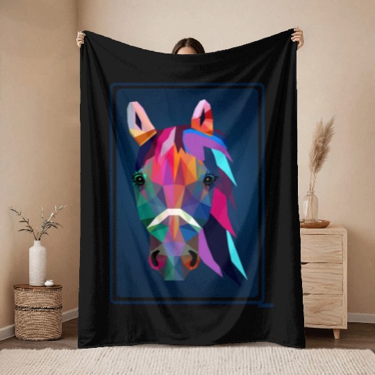 horse Throw Blankets