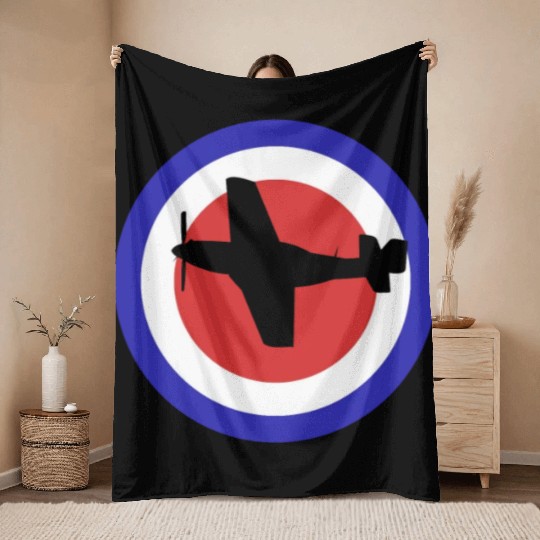 Fighter Jet Copilot Gift Throw Blankets