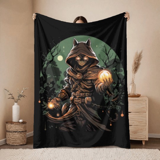 Larping Larp Larper Live Action Role Video Game Throw Blankets